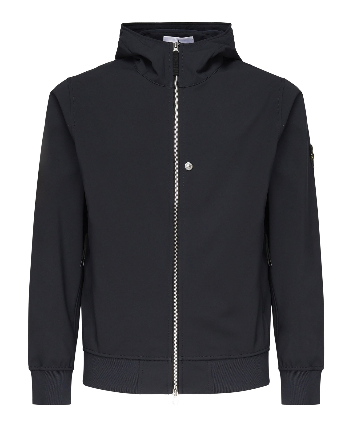 Giacca con zip e logo<BR/> K2S15Q100004 S0B22V0020 STONE ISLAND 