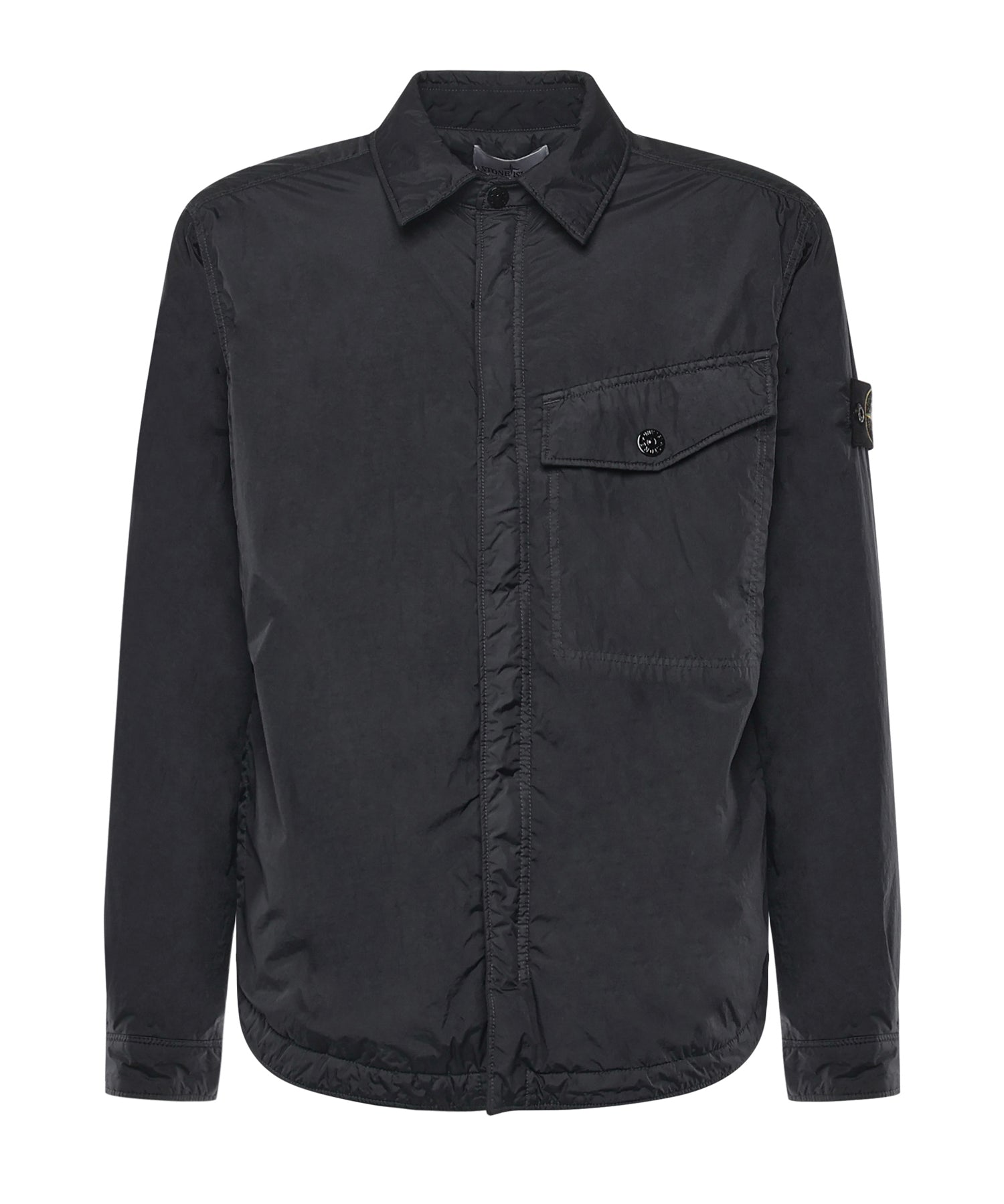 Overshirt in nylon con logo K2S15Q100006 S0A23V0020 STONE ISLAND 