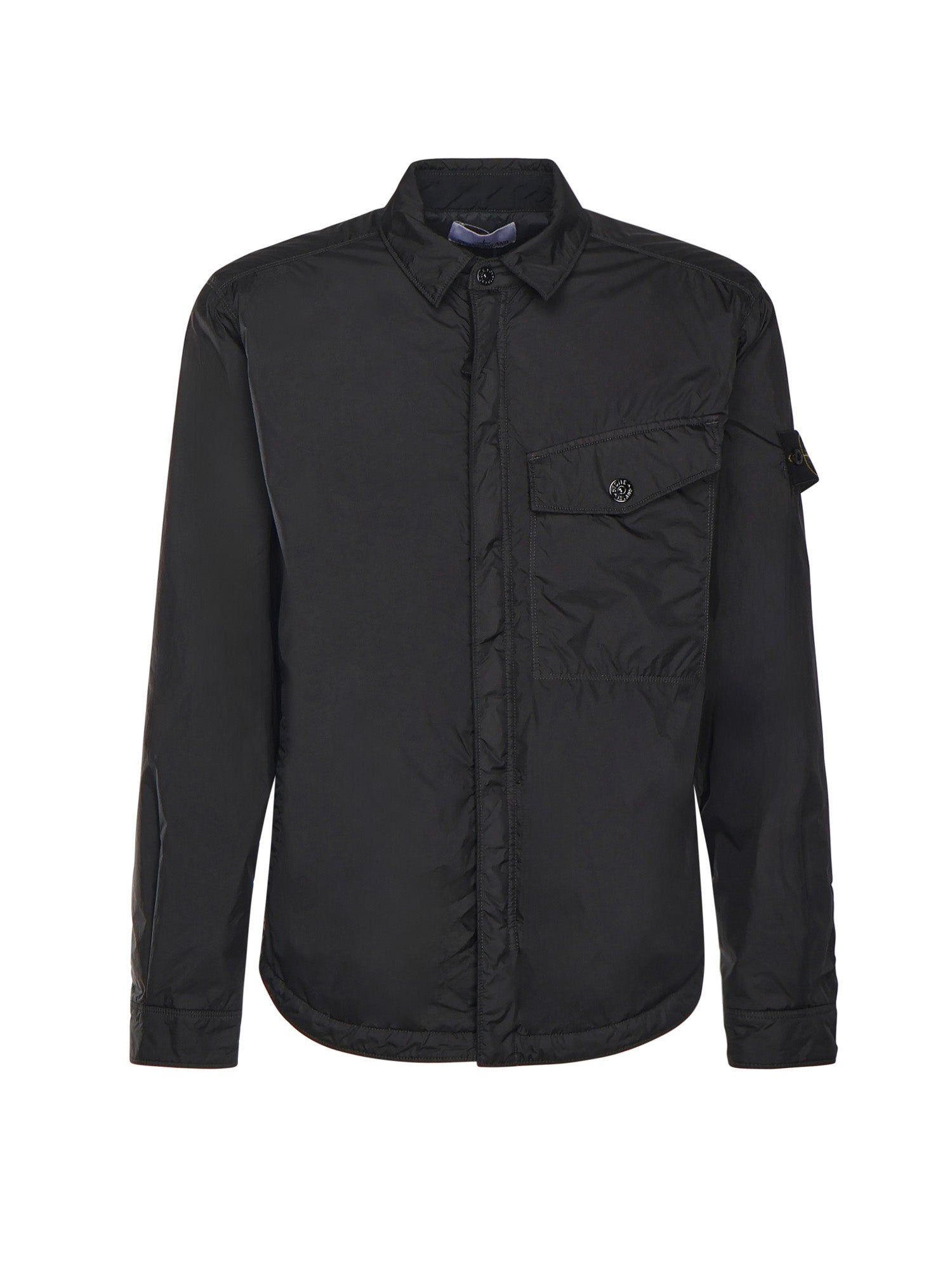 Overshirt in nylon con logo K2S15Q100006 S0A23V0029 STONE ISLAND 