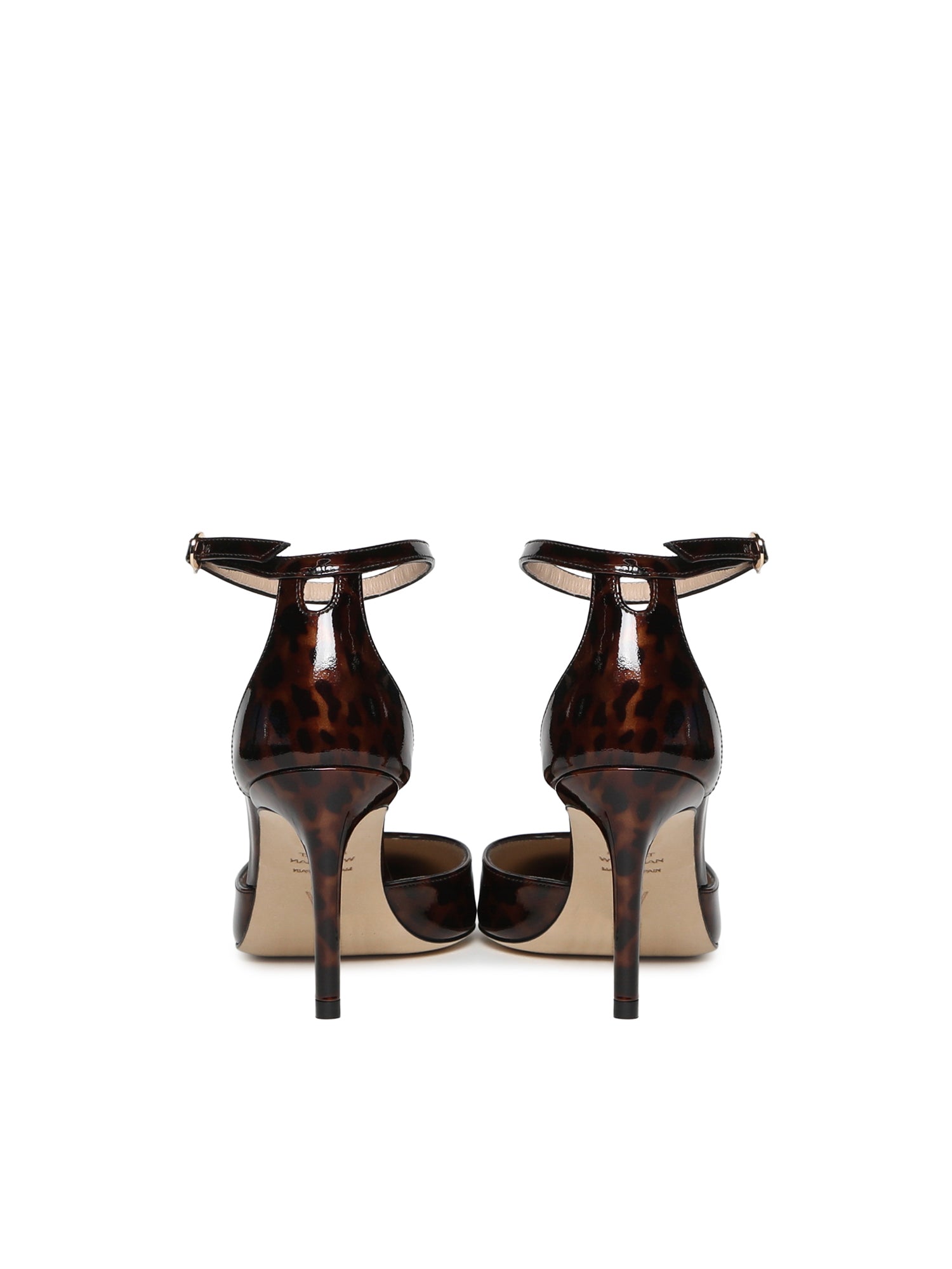 Pumps Stuart Power Strapi in pelle SM492 DBR STUART WEITZMAN 