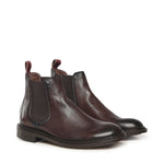 Stivaletto Chelsea in pelle U1200 CHOCOLAT STURLINI 