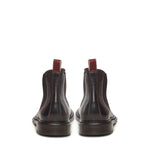 Stivaletto Chelsea in pelle U1200 CHOCOLAT STURLINI 