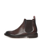 Stivaletto Chelsea in pelle U1200 CHOCOLAT STURLINI 