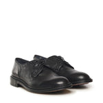 Scarpe stringate in pelle U1201 BLACK STURLINI 