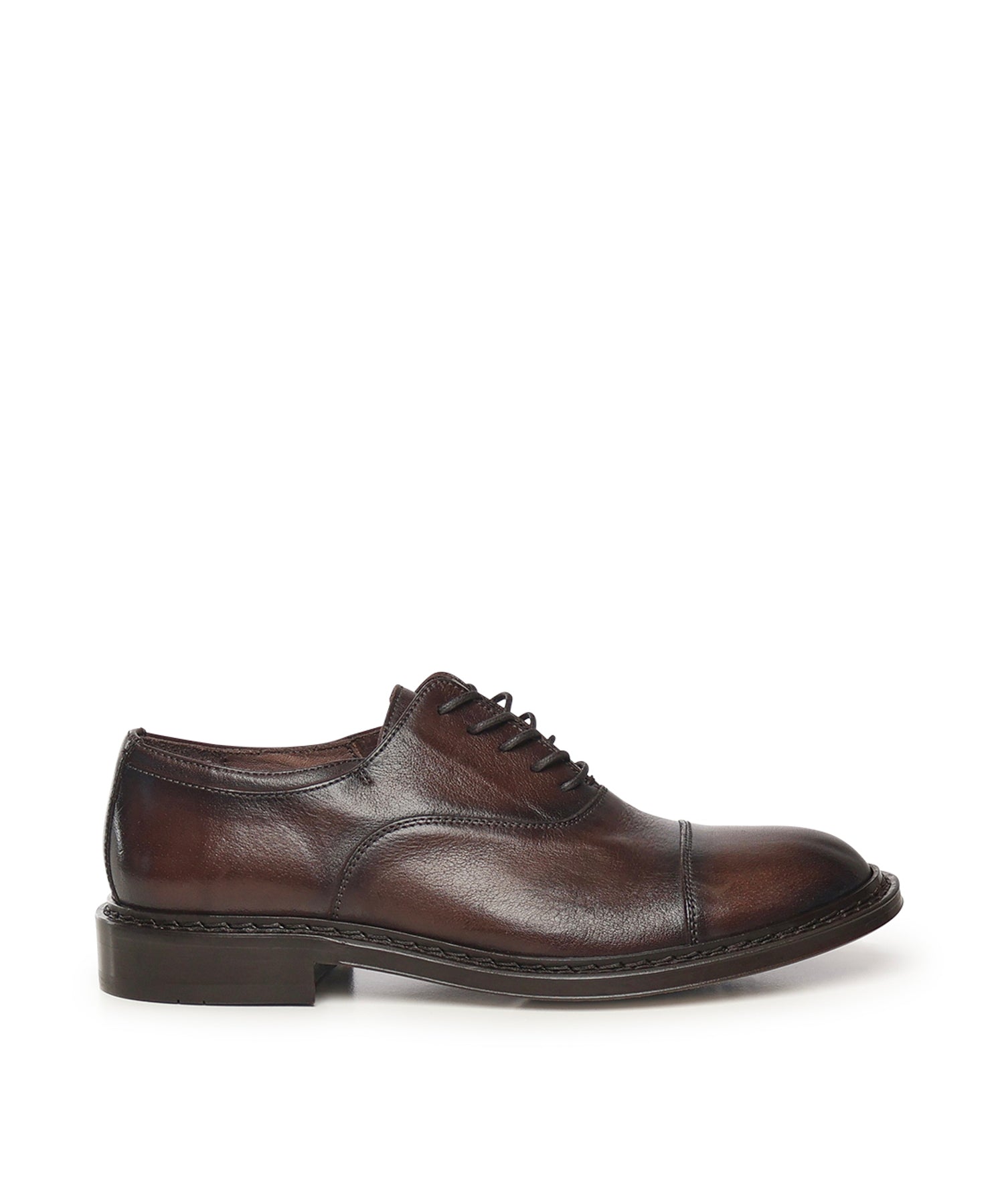Scarpe stringate in pelle U1203 CHOCOLAT STURLINI 
