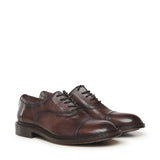 Scarpe stringate in pelle U1203 CHOCOLAT STURLINI 