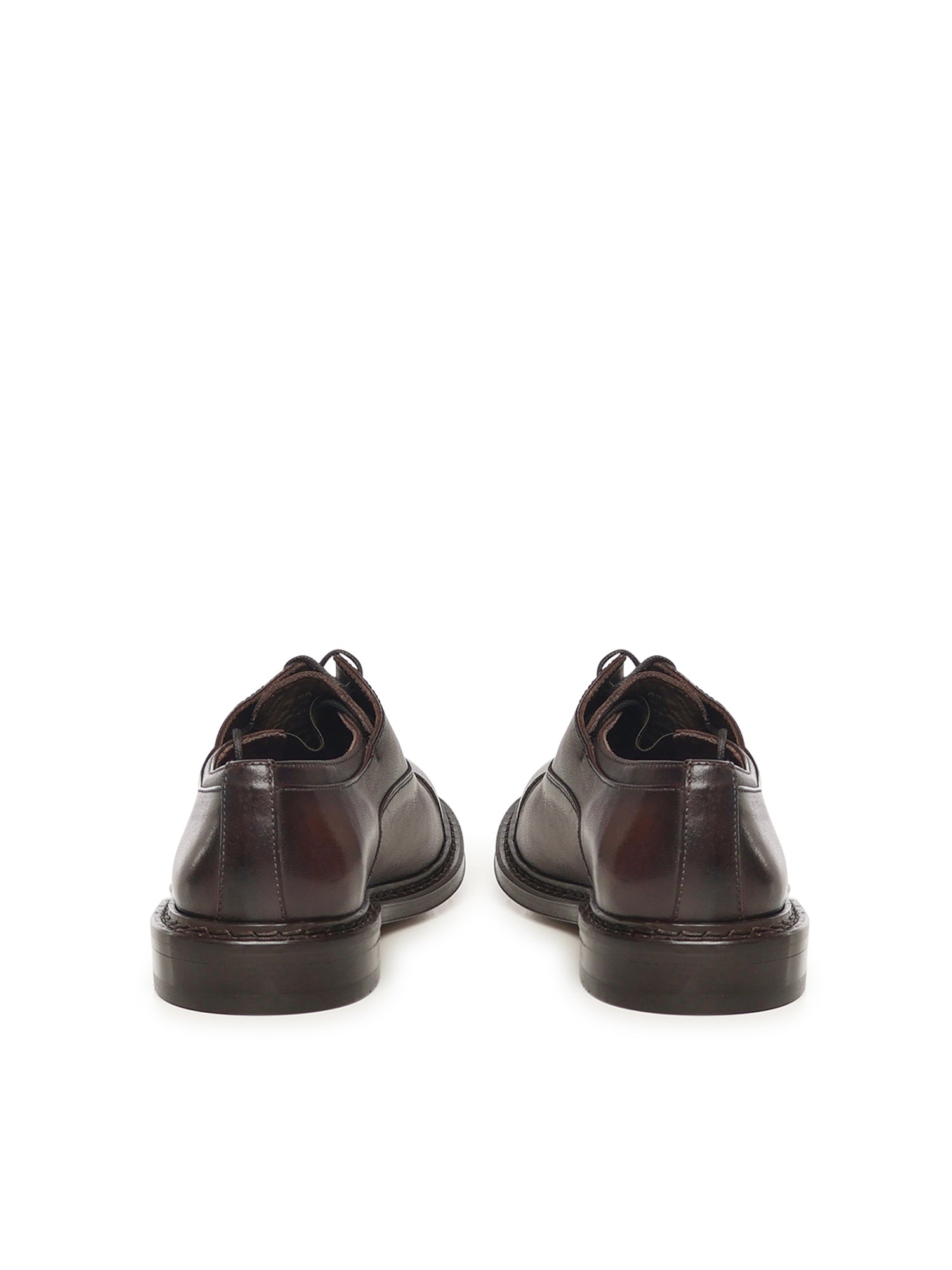 Scarpe stringate in pelle U1203 CHOCOLAT STURLINI 