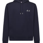 Felpa in cotone con logo F45104 07 SUN 68 