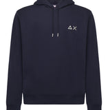 Felpa in cotone con logo F45104 07 SUN 68 