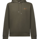 Felpa in cotone con logo<BR/> F45104 74 SUN 68 