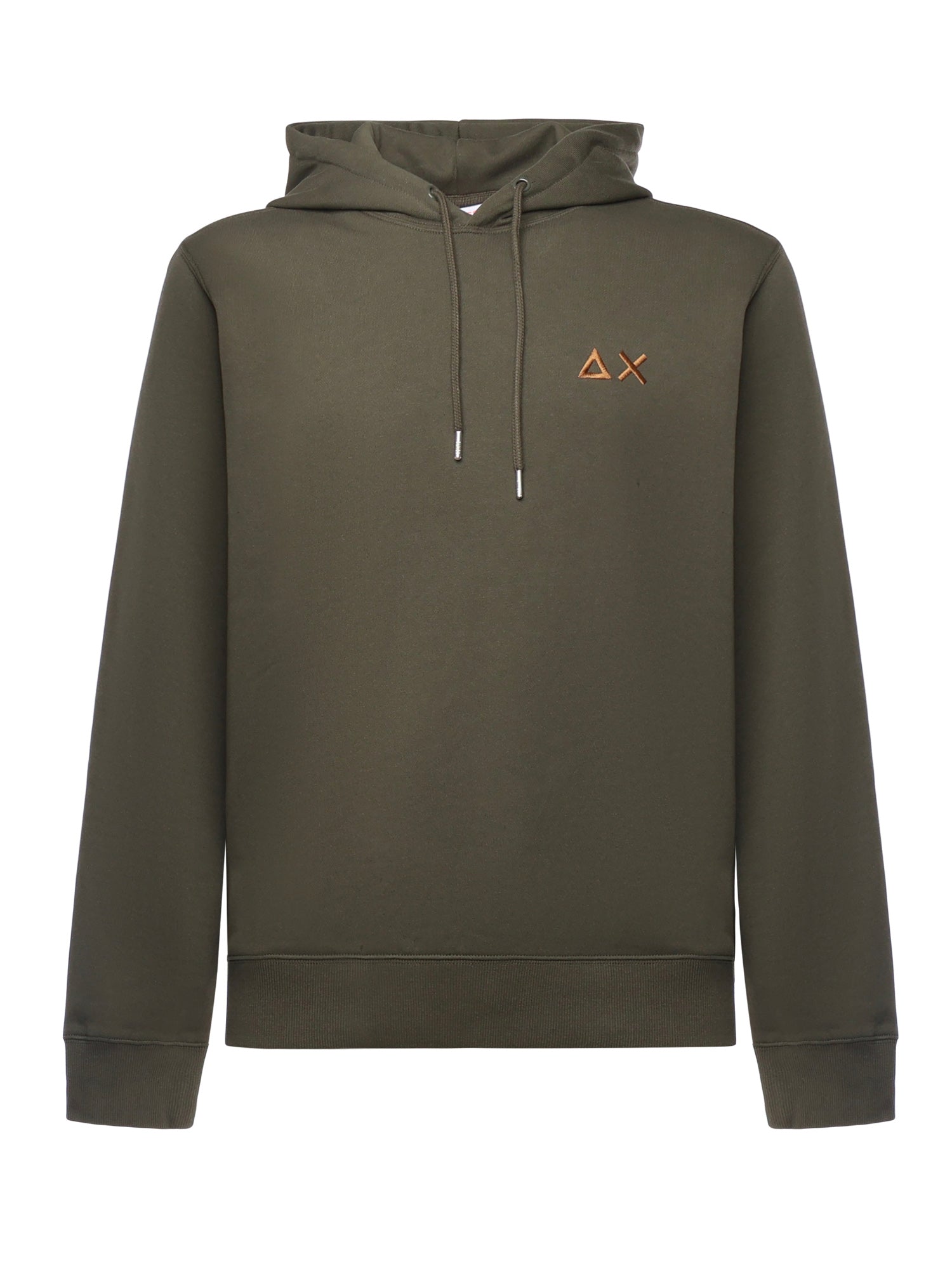 Felpa in cotone con logo<BR/> F45104 74 SUN 68 