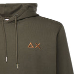 Felpa in cotone con logo<BR/> F45104 74 SUN 68 
