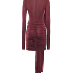Mini abito Xenia T180119B TJV045ROUGE NOIR THE ANDAMANE 