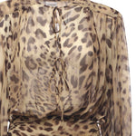 Mini abito Yulia T180155B TNP255ANIMALIER THE ANDAMANE 