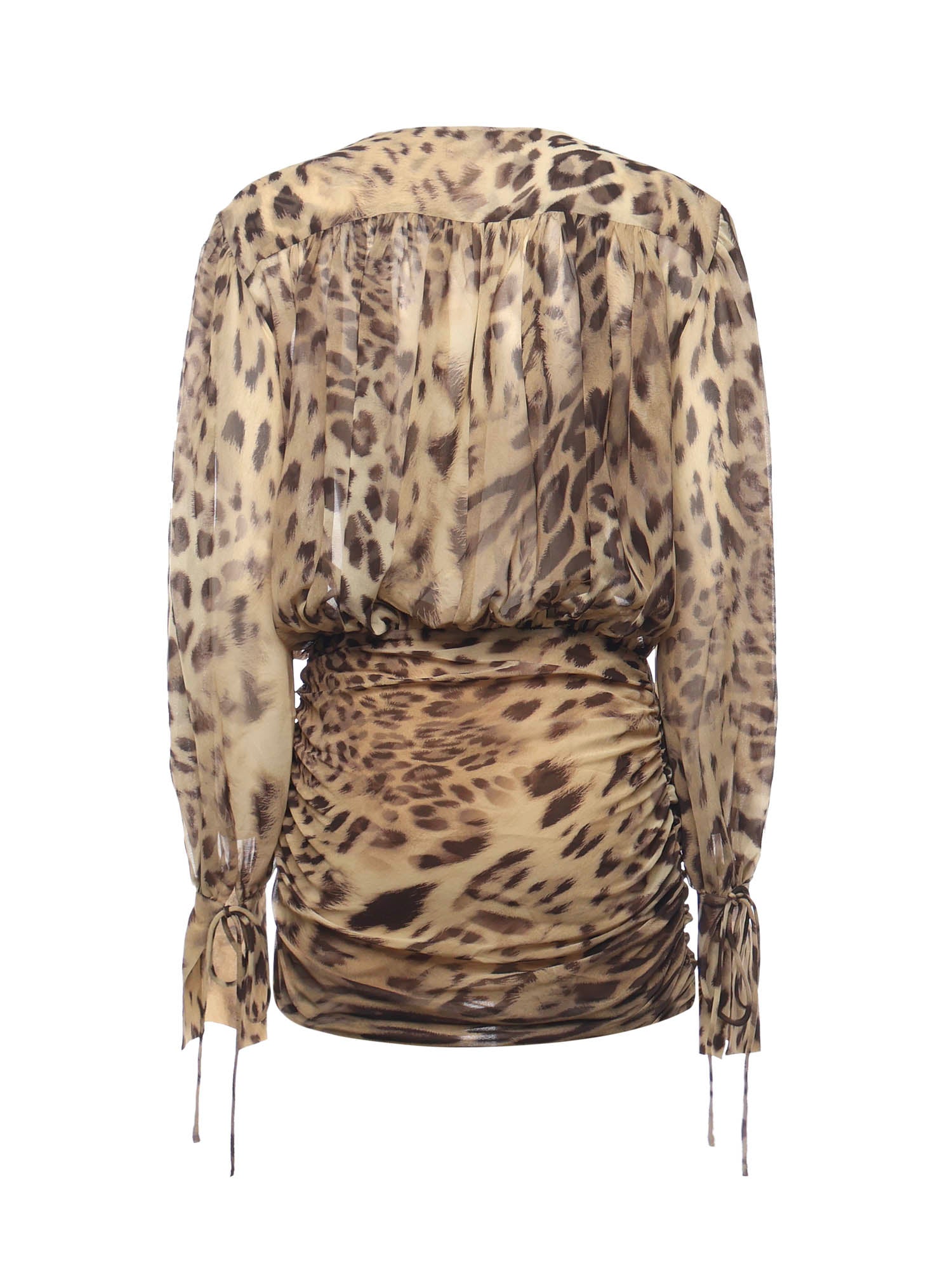 Mini abito Yulia T180155B TNP255ANIMALIER THE ANDAMANE 