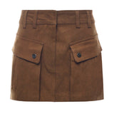 Minigonna Xandra T180323A TNC184CIGAR THE ANDAMANE 