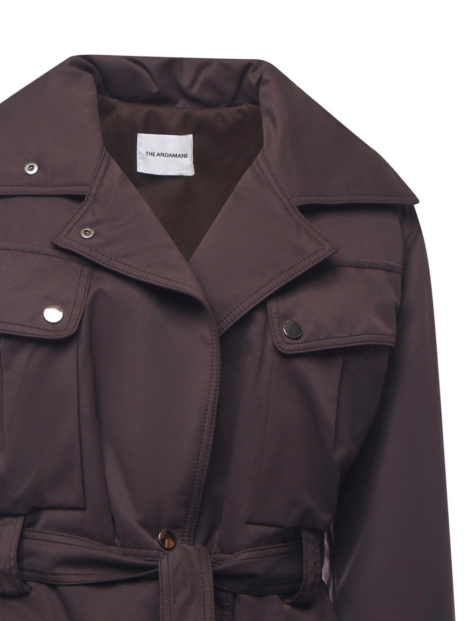 Giacca Xandra T182025A TNP252DARK BROWN THE ANDAMANE 