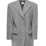 Blazer monopetto Teresa T182030B TNW047GREY THE ANDAMANE 