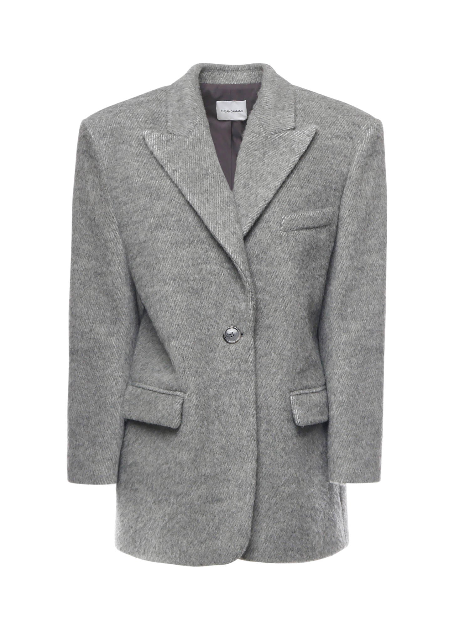 Blazer monopetto Teresa T182030B TNW047GREY THE ANDAMANE 