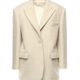 Blazer monopetto Teresa T182030B TNW047IVORY THE ANDAMANE 