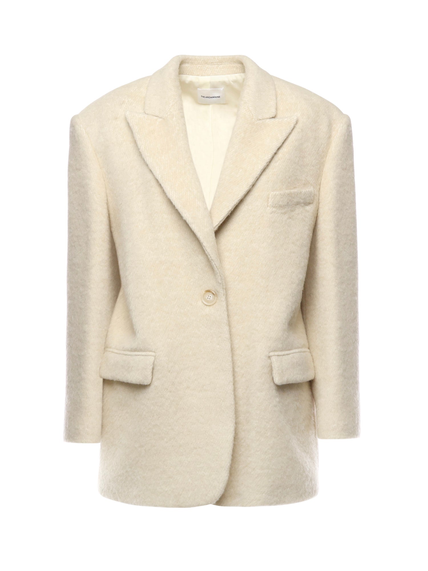 Blazer monopetto Teresa T182030B TNW047IVORY THE ANDAMANE 