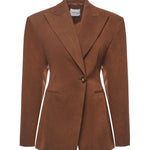 Blazer monopetto Ottavia T183021A TNC184CIGAR THE ANDAMANE 