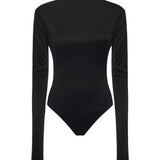 Body Sabrina con schiena scoperta TM180722A TJP184BLACK THE ANDAMANE 