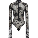 Body Ziggy in pizzo TM180736A TJC082BLACK THE ANDAMANE 
