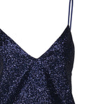 Abito Luce con piume ABITO LUCE -BLUE THE ARCHIVIA 