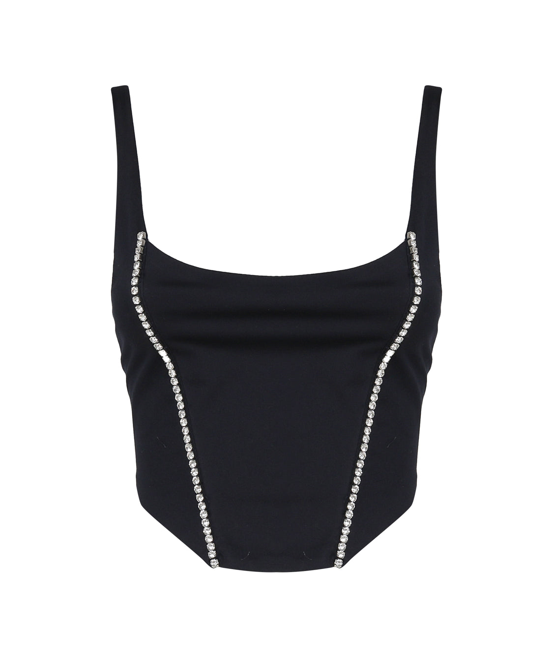 Top Corset con scollo tondo CORSET -BLUE THE ARCHIVIA 