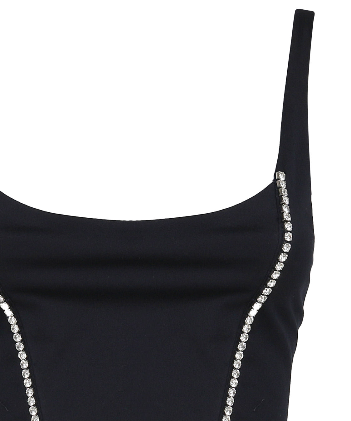 Top Corset con scollo tondo CORSET -BLUE THE ARCHIVIA 