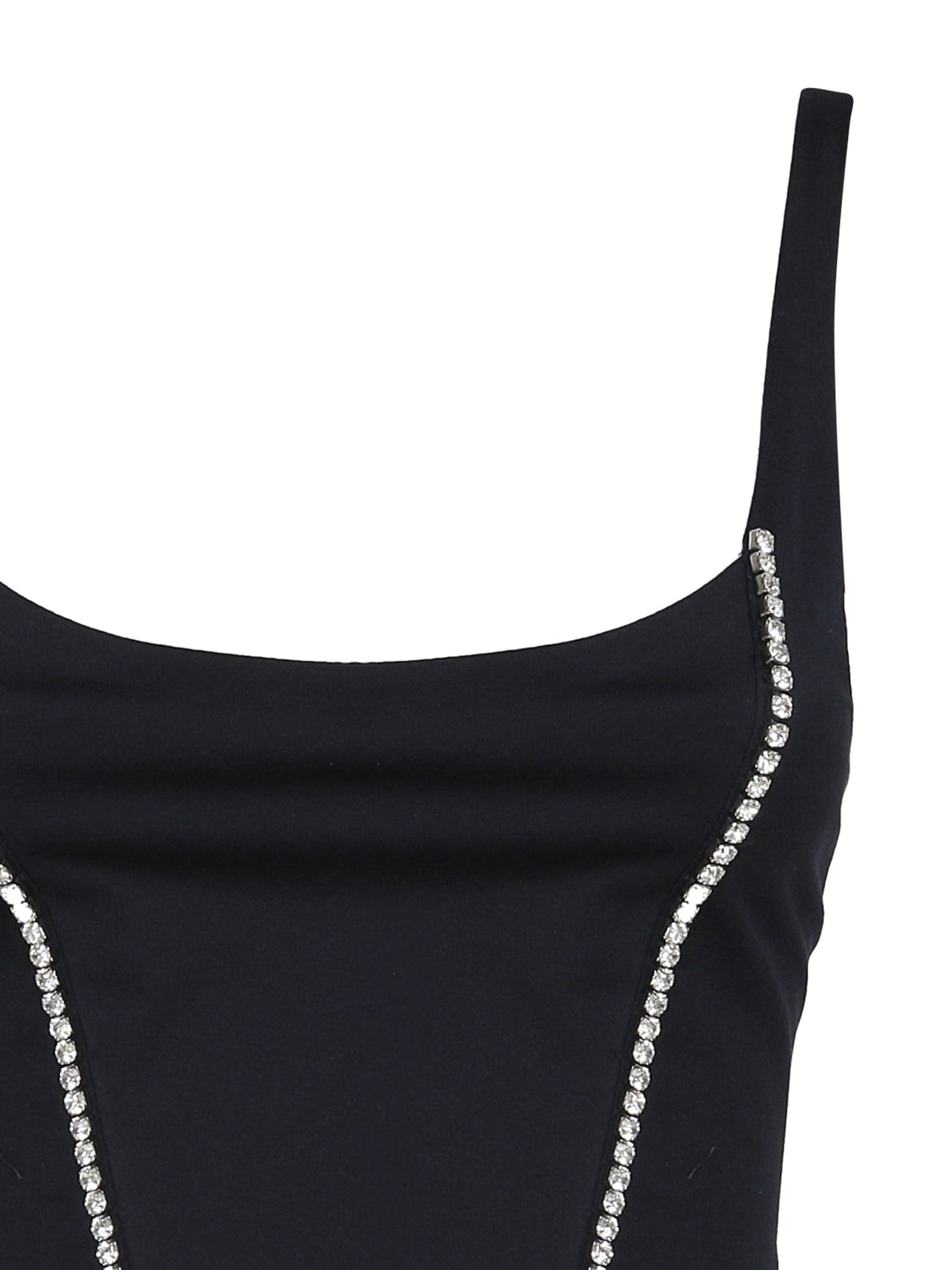Top Corset con scollo tondo CORSET -BLUE THE ARCHIVIA 