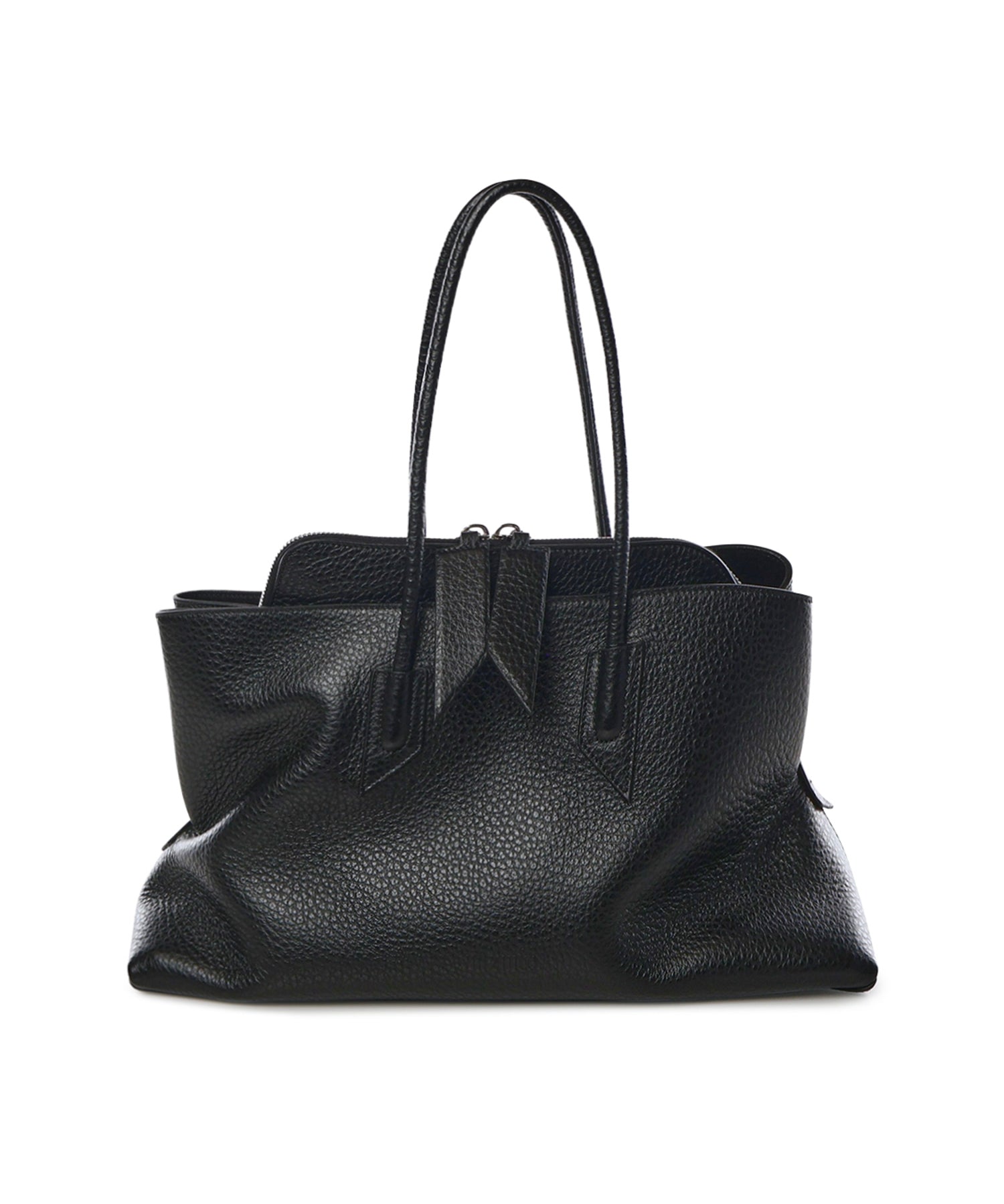 Borsa La Passeggiata Medium in pelle 250WAH00054 LBT117AA100 THE Attico 