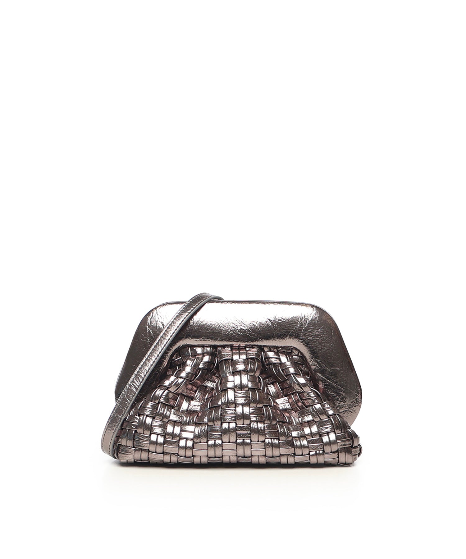Borse Tia microintrecciata<BR/> TMFW25GMWL125 DARK SILVER THEMOIRè 