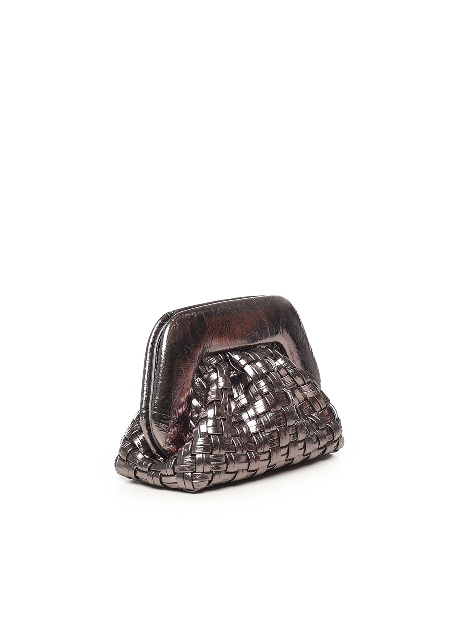 Borse Tia microintrecciata<BR/> TMFW25GMWL125 DARK SILVER THEMOIRè 