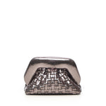 Borse Tia microintrecciata<BR/> TMFW25GMWL125 DARK SILVER THEMOIRè 