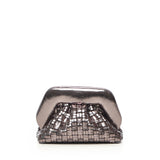 Borse Tia microintrecciata<BR/> TMFW25GMWL125 DARK SILVER THEMOIRè 