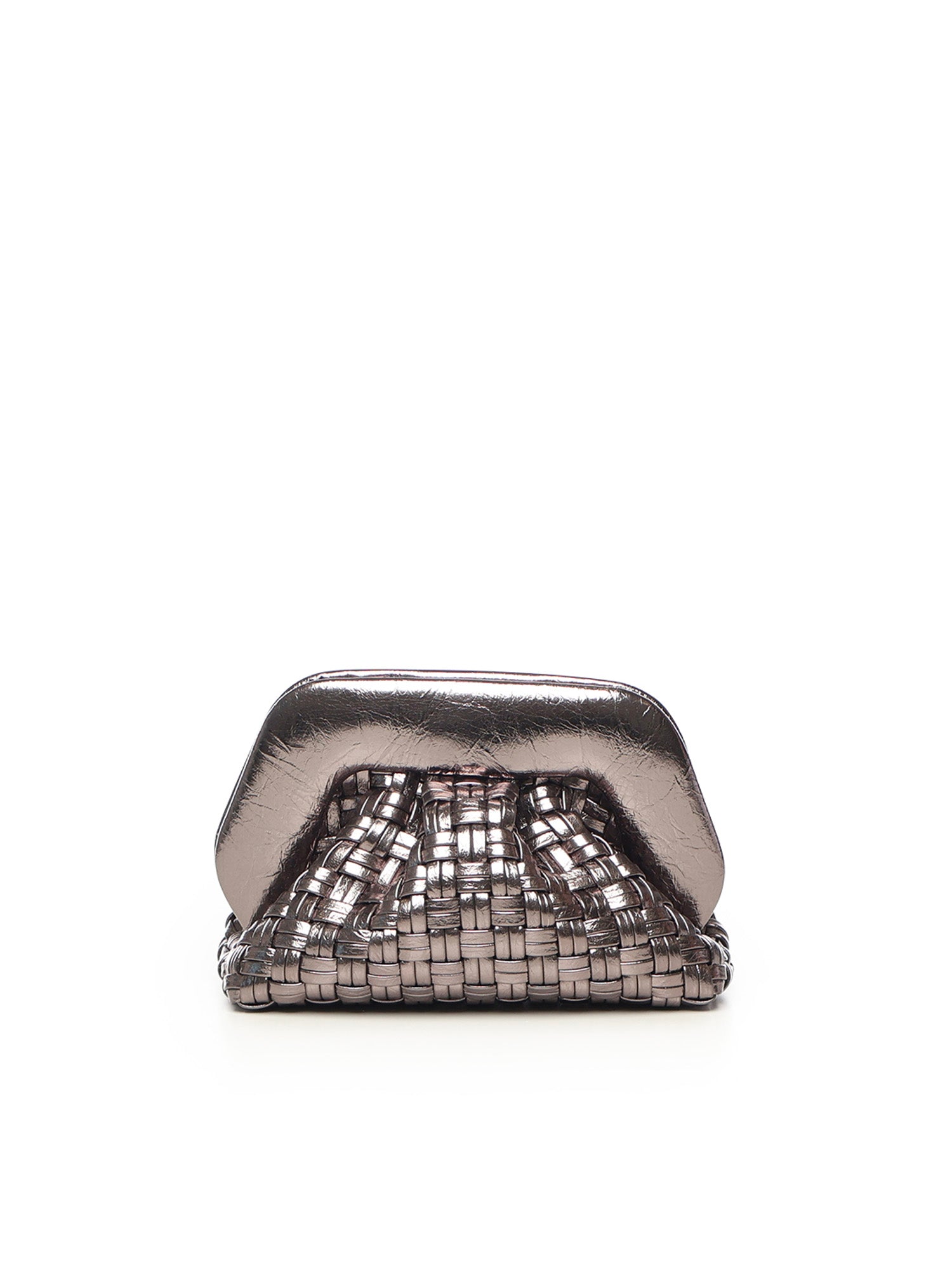 Borse Tia microintrecciata<BR/> TMFW25GMWL125 DARK SILVER THEMOIRè 