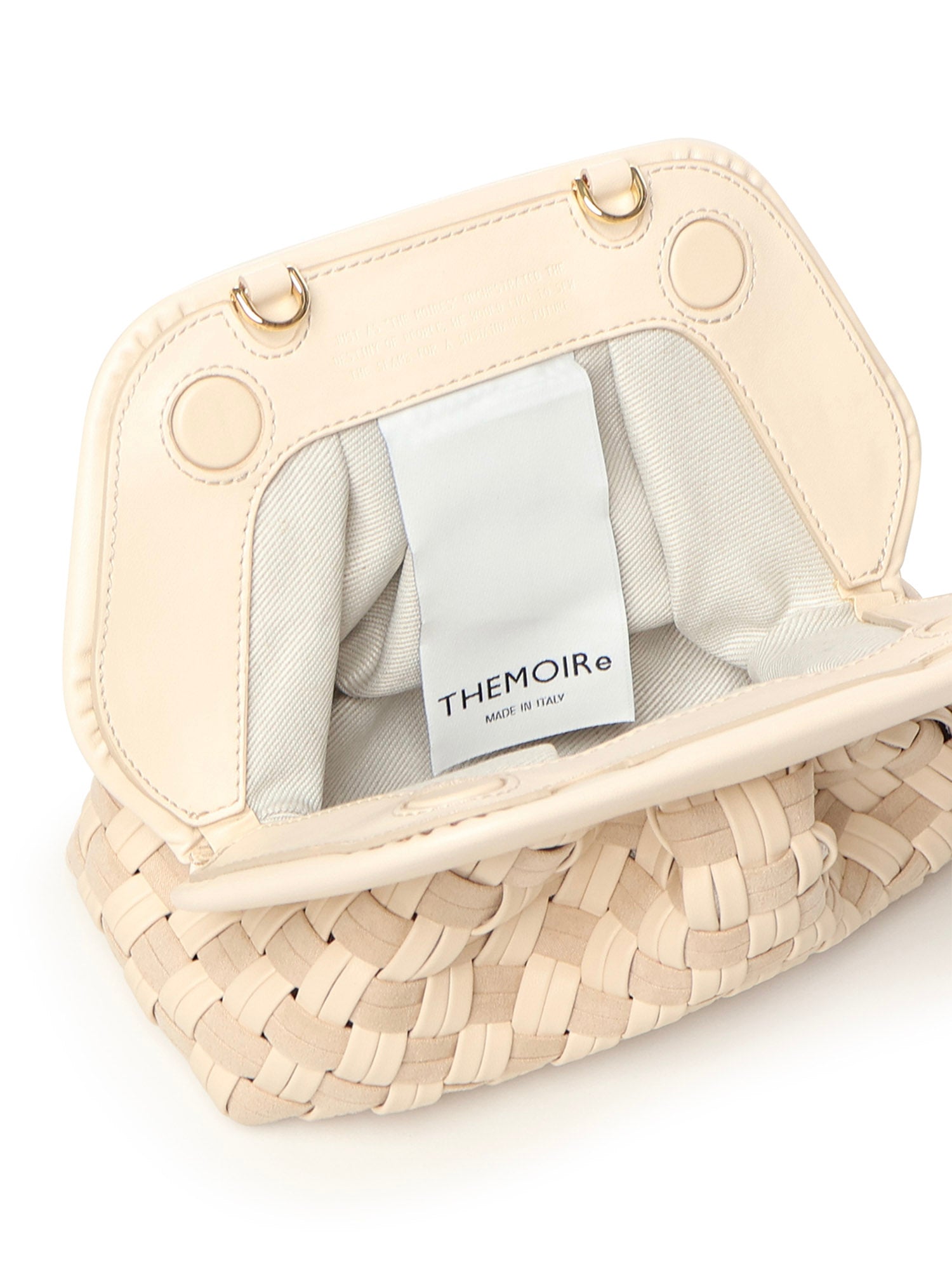 TIA MICROWEAVED STRAW SHELL TMFW25GMWSUE81 SHELL THEMOIRè 