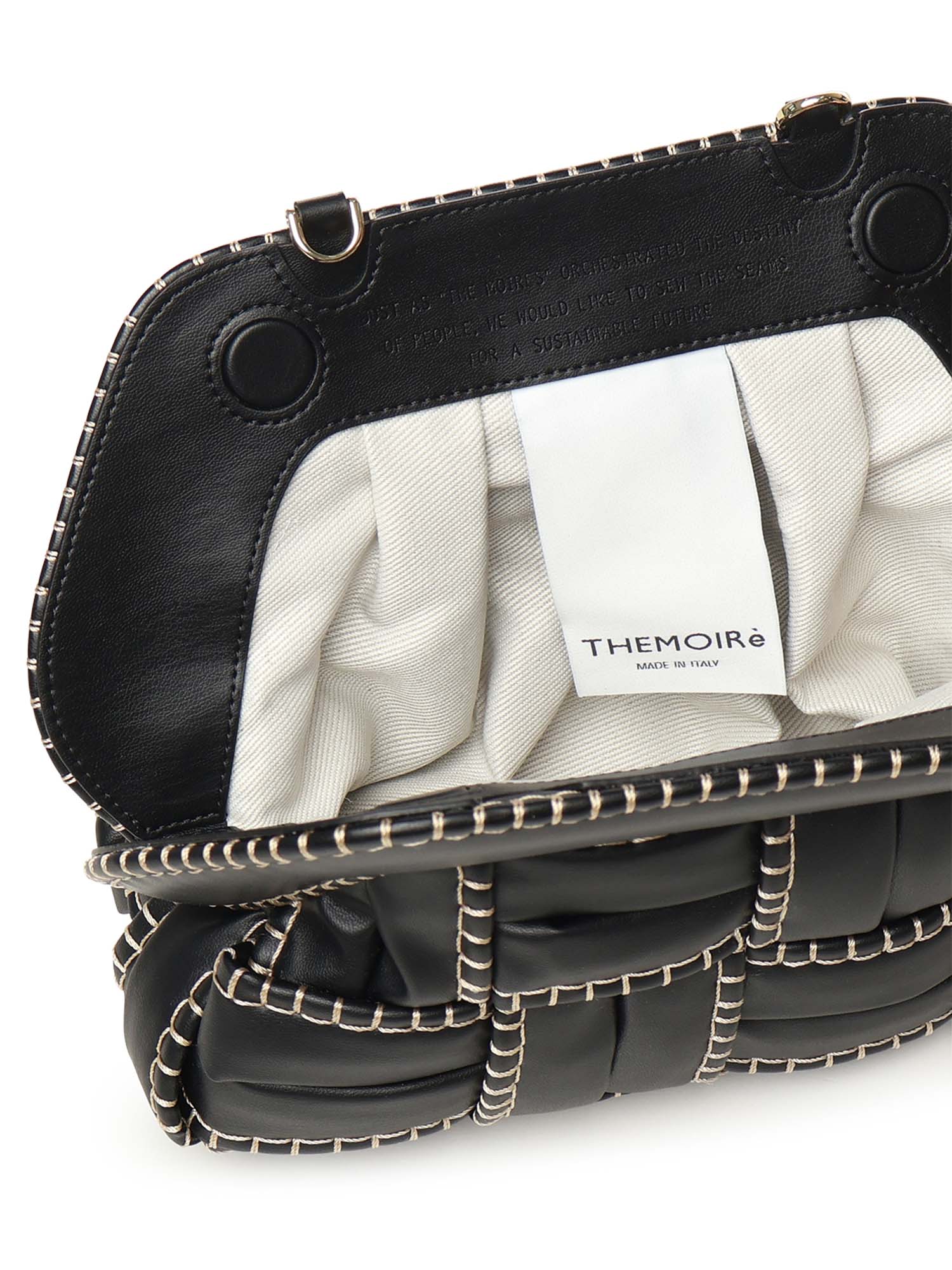 Borsa intrecciata TMFW25TINEM1 BLACK THEMOIRè 