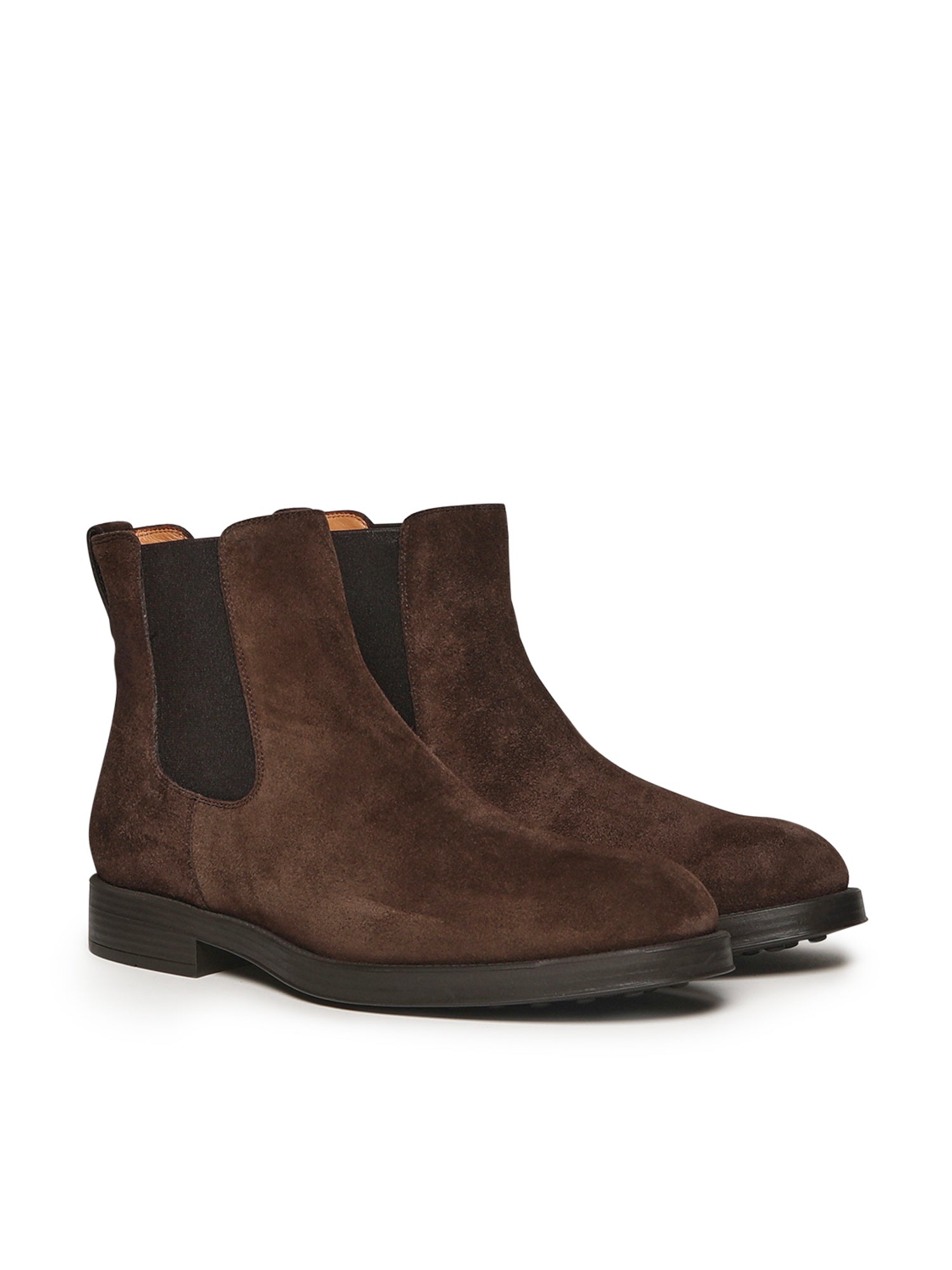 Stivaletto Chelsea in pelle scamosciata<BR/> XXM75L00P20RE0 S800 TOD'S 
