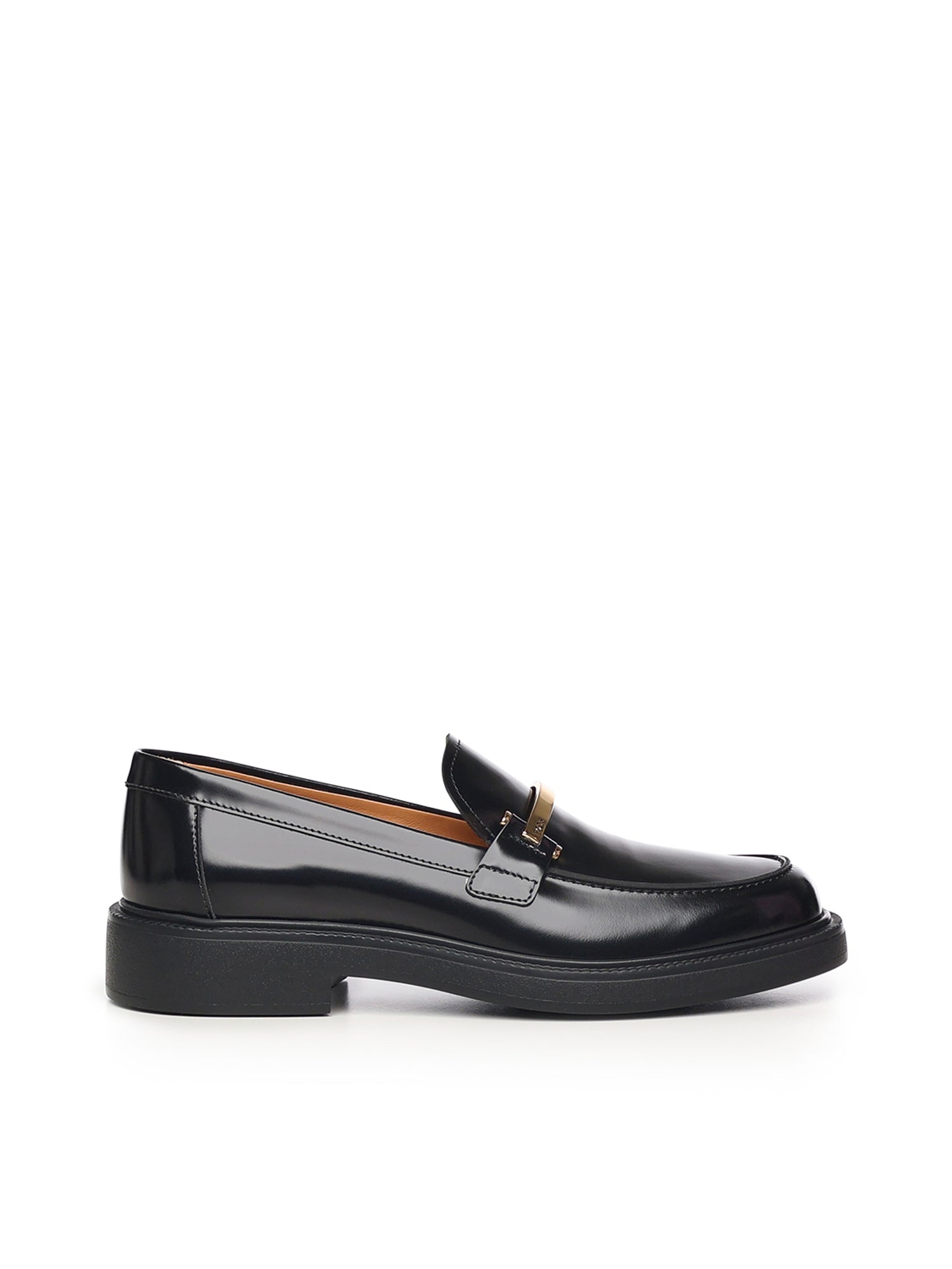 Mocassino con morsetto in pelle XXW20L0JO70SHA B999 TOD'S 