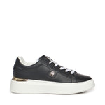 Sneakers in pelle con monogramma<BR/> FW0FW08631 BDS TOMMY HILFIGER 