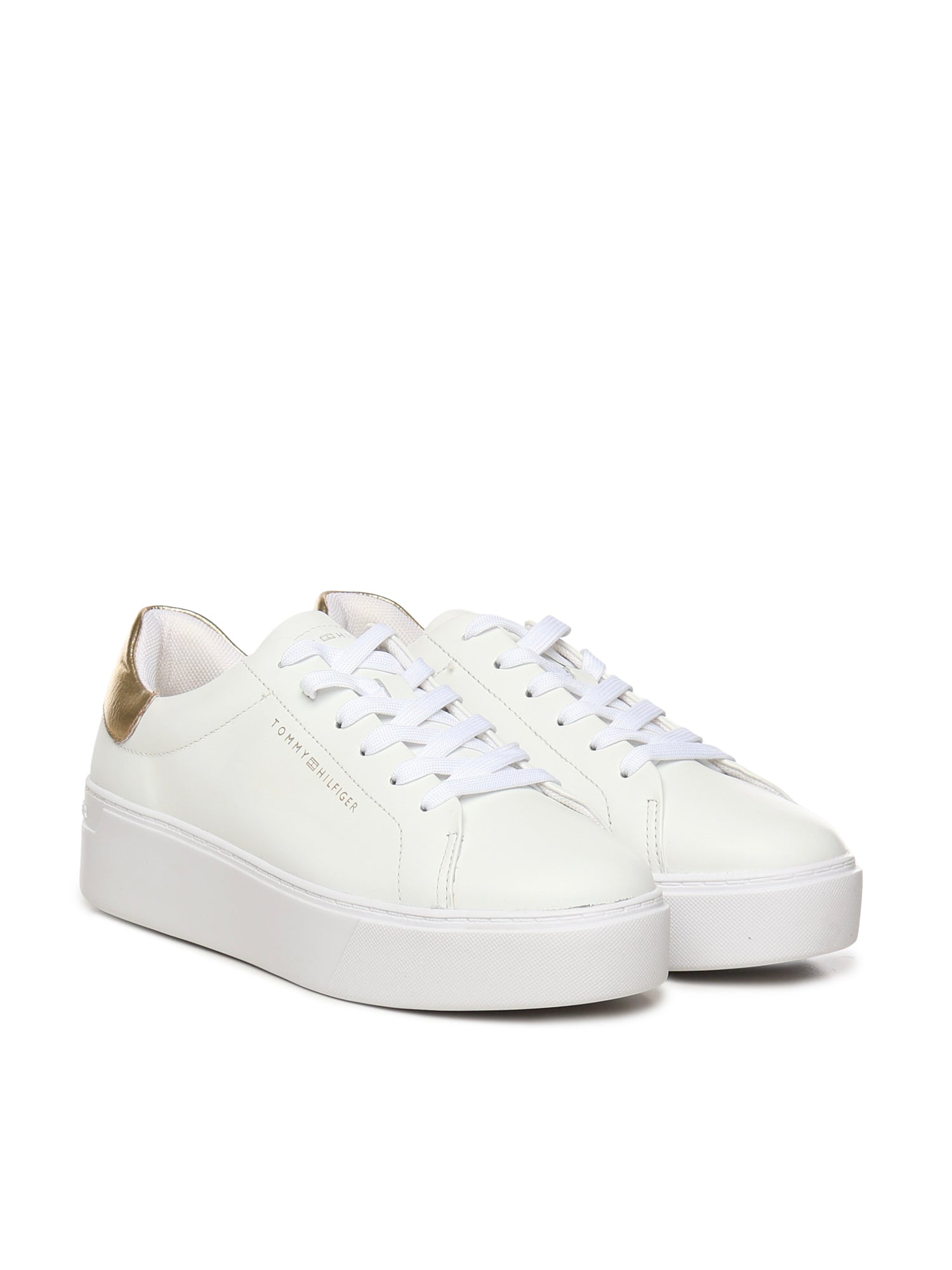Sneakers in pelle FW0FW08756 0HT TOMMY HILFIGER 