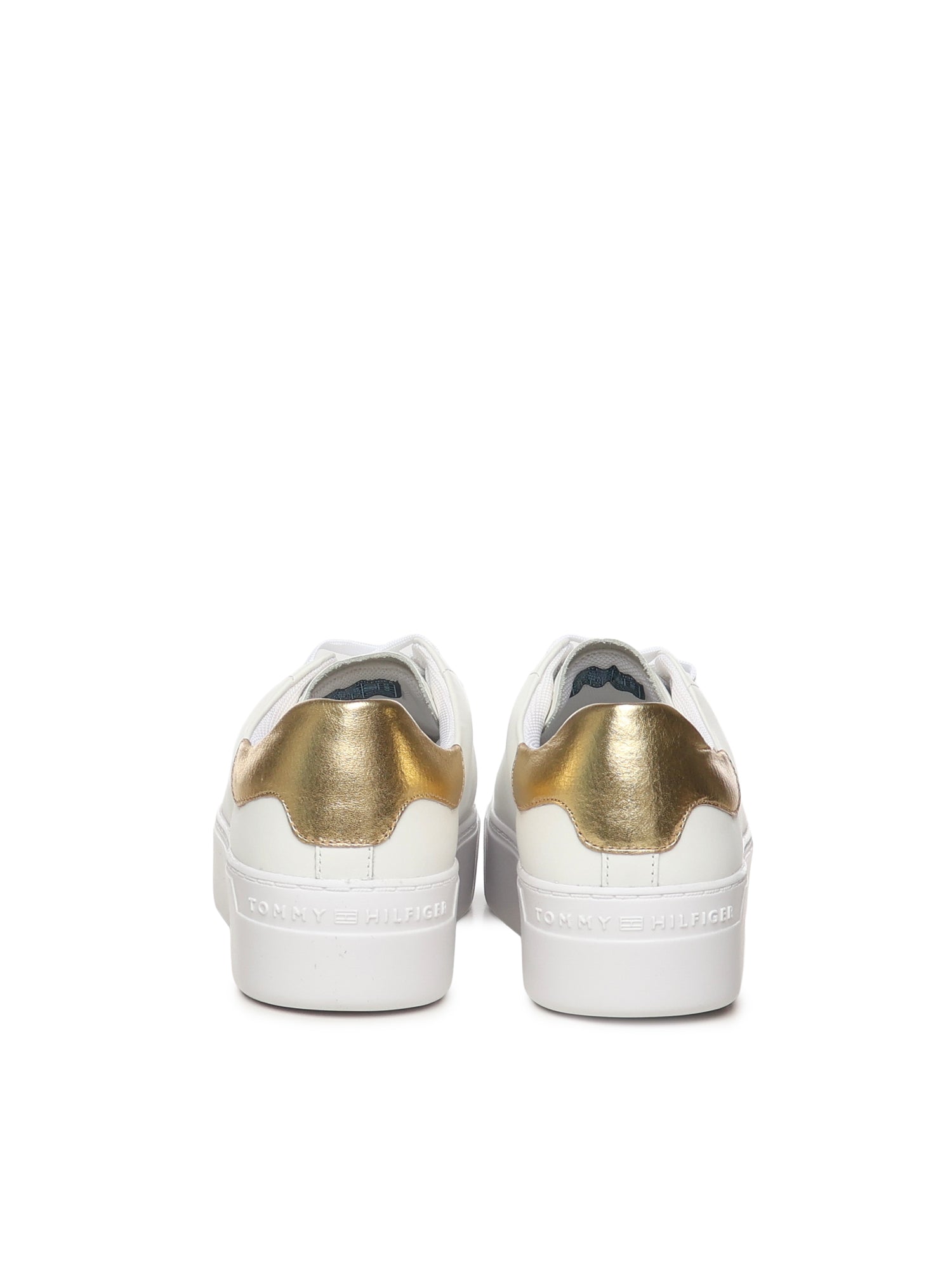 Sneakers in pelle FW0FW08756 0HT TOMMY HILFIGER 