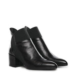 Stivaletto in pelle C41 NERO/NERO UAU 