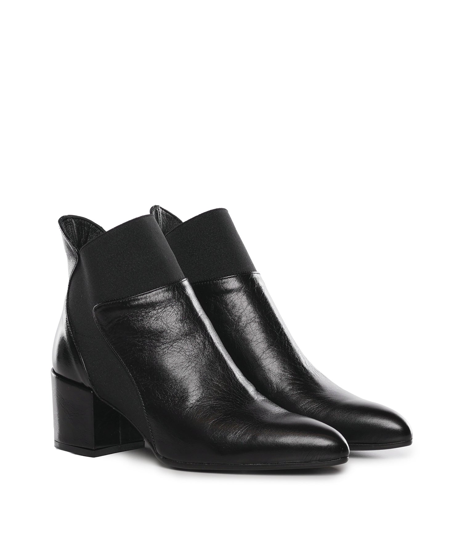 Stivaletto in pelle C41 NERO/NERO UAU 