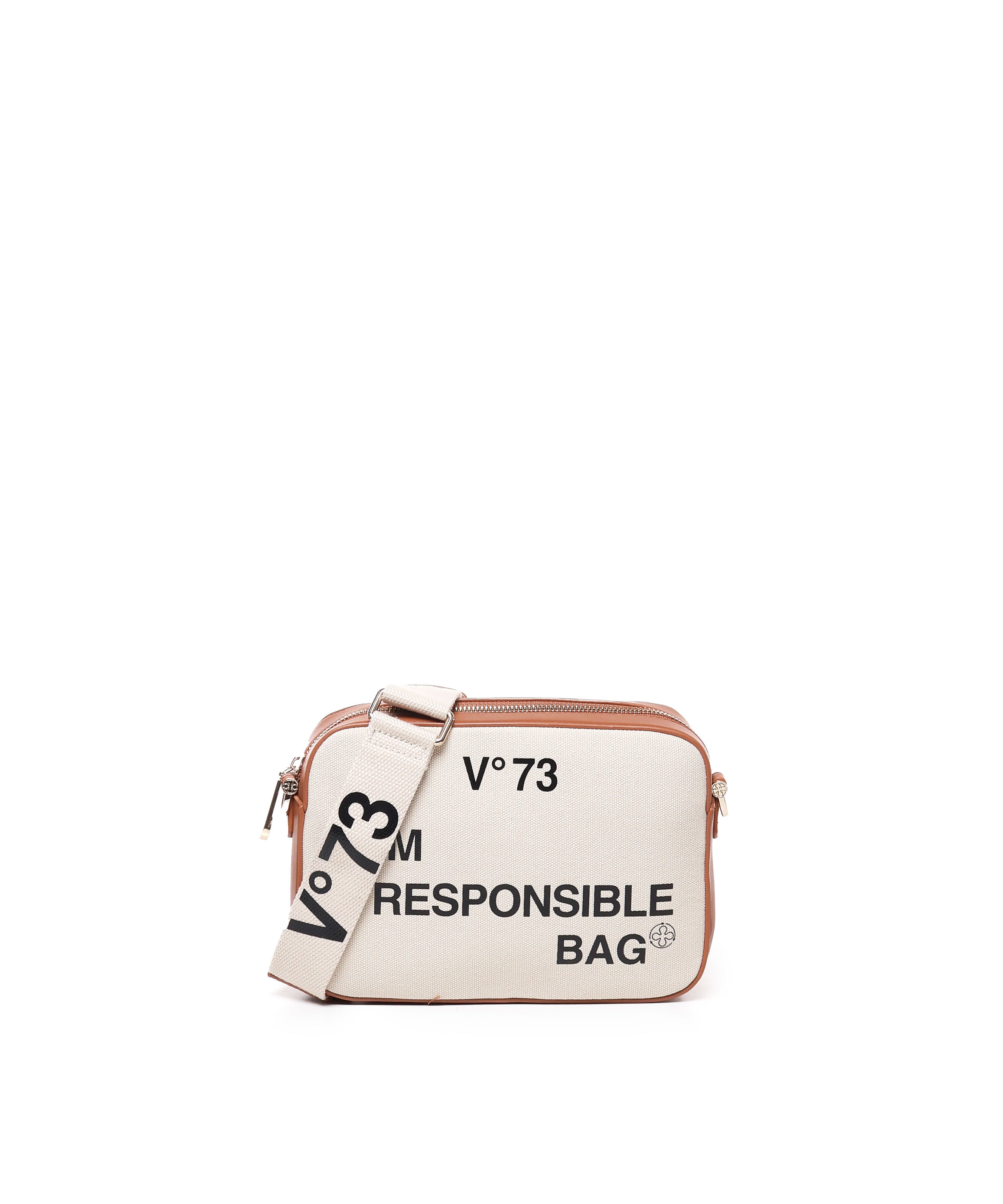 Borsa a tracolla Responsability 73BS6AF04 RESPONSIBILITY BISNATURALE/CUOIO V° 73 