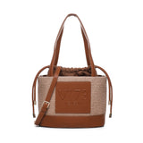 Borsa shopping Cat 73BS7OG02 CATNATURALE/CUOIO V° 73 