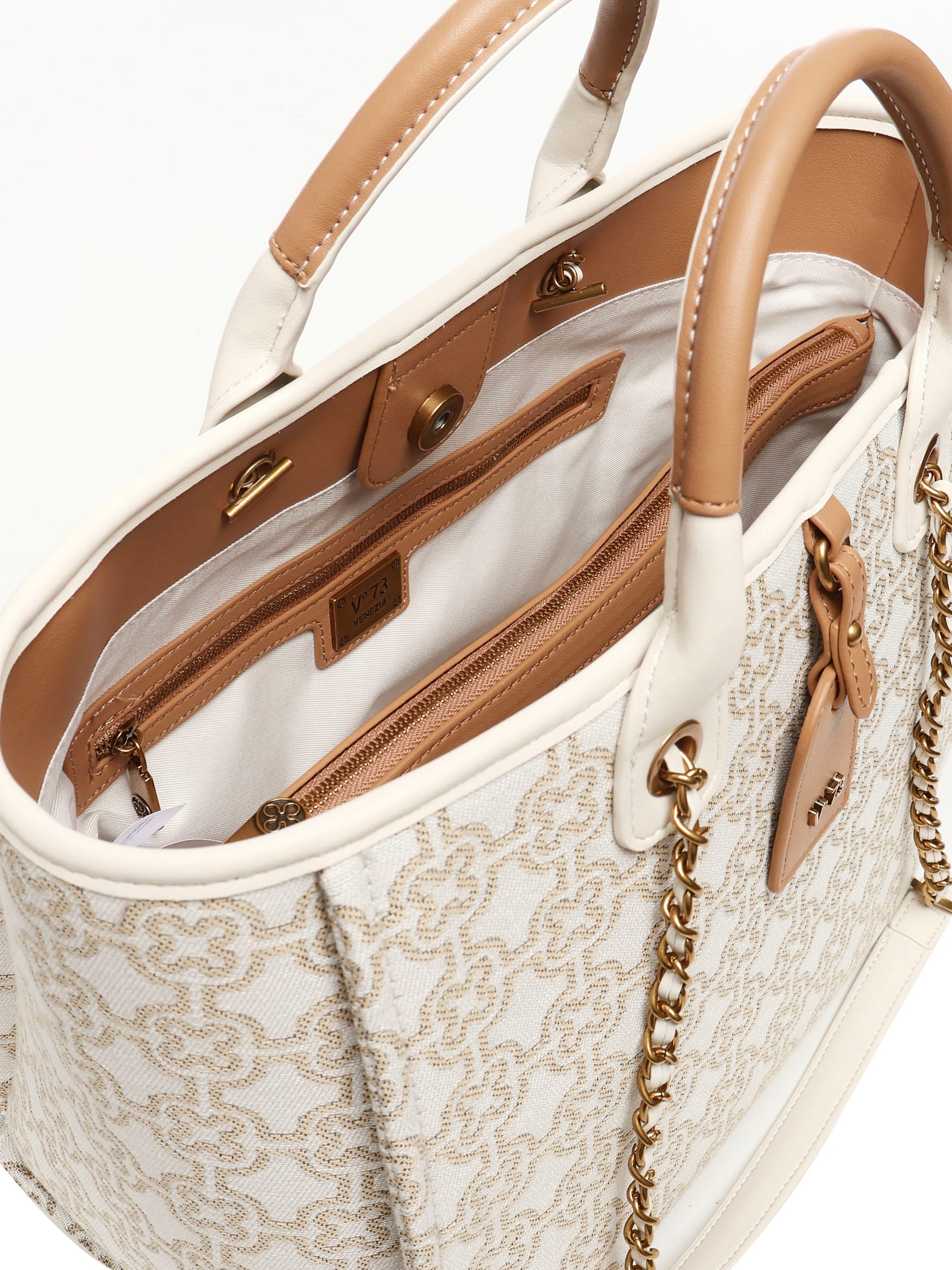 Borsa tote Harriett 73BS8G201 HARRIETBEIGE/MULTICOLOR V° 73 